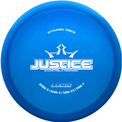 Dynamic Discs Justice Overstable Forehand midrange